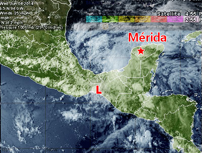 Tropical Storm Boris